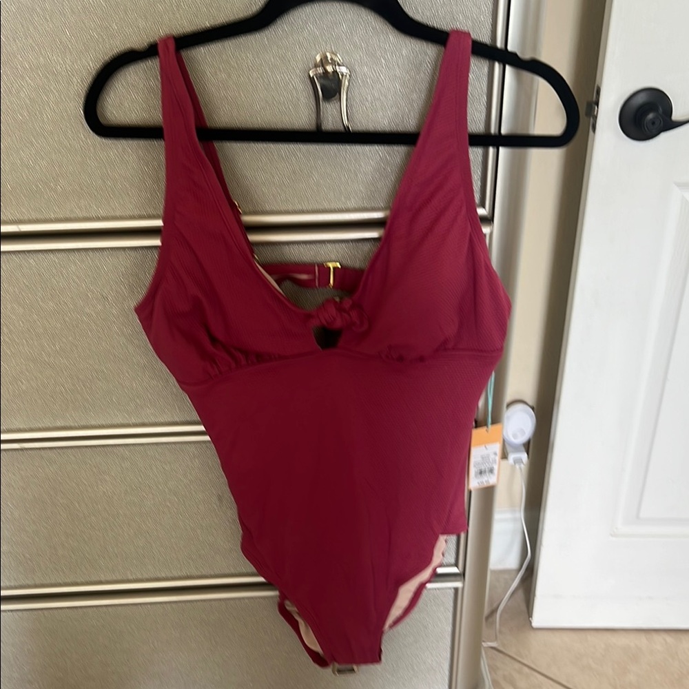 Target Women's Red One-Piece Swimsuit